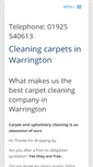 Mobile Screenshot of cleanourcarpets.co.uk